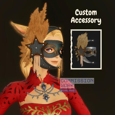 Celestial Star Mask - Headpiece