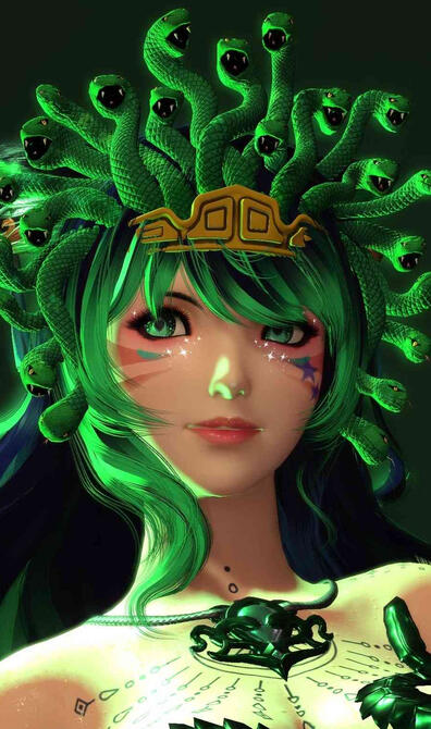 Headpiece - Medusa